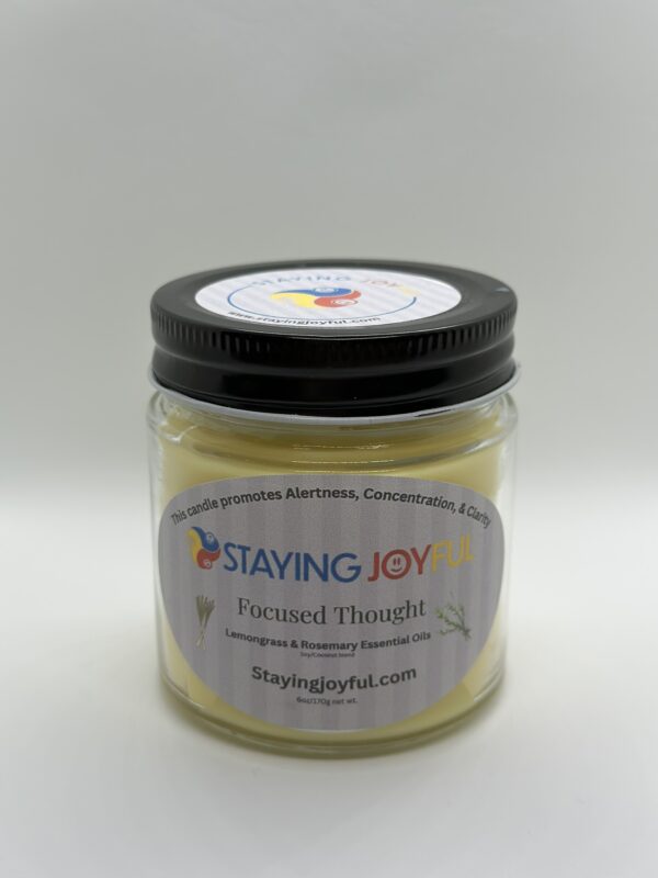 Focused Thought aromatherapy & color therapy candle - Image 2