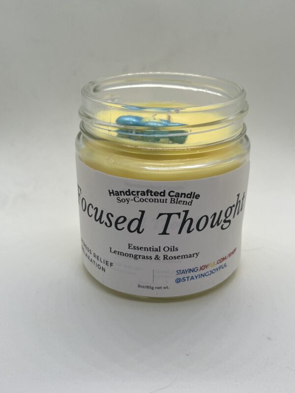 Focused Thought aromatherapy & color therapy candle