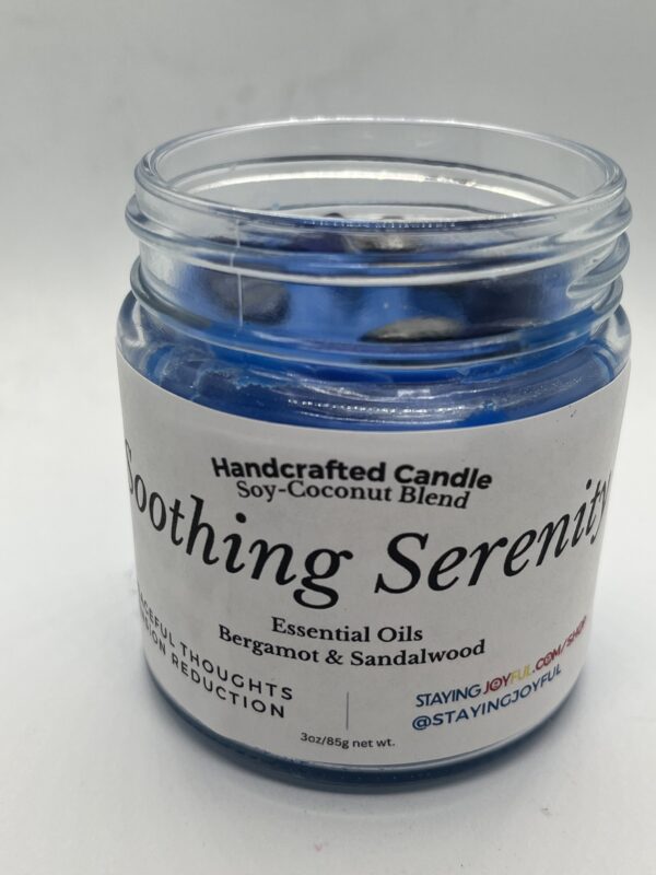 Soothing Serenity aromatherapy & color therapy candle